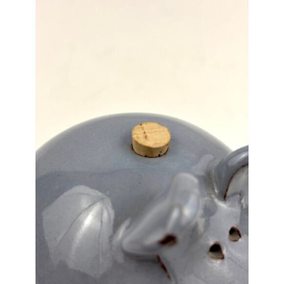 VTG Pig Morgan Ceramic Pottery Shaker Gray Glaze Kitsch - Picture 13 of 16